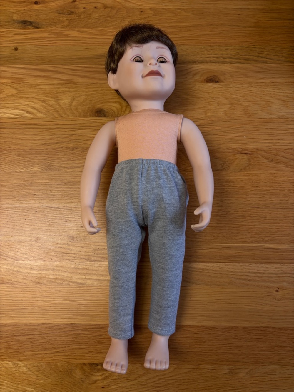 Maplelea Boy Doll With Brown Eyes and Hair